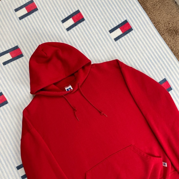 Vintage Russell Athletic Hooded Sweatshirt - Picture 5 of 7